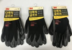 3M6080M 黑色防滑工業手套